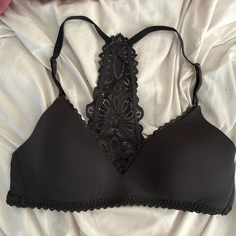 Gray Aerie padded bralette, 36B